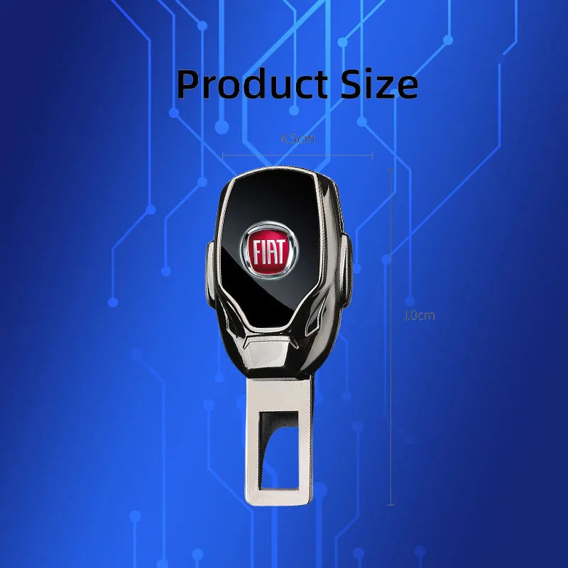 Car Seat Belt Metal Seat Belt Accessory Extender for Fiat 500 ABARTH Panda Punto Tipo Bravo Doblo Egea Auto Accessories