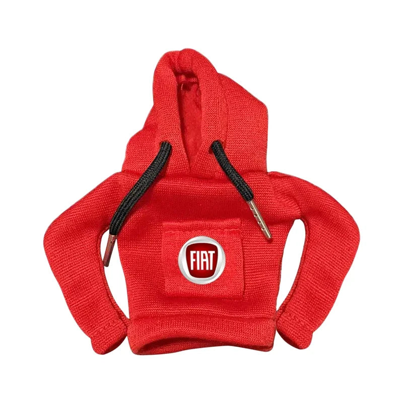Car Gear Shift Lever Knob Sweatshirt Cover Auto Shift Cover For Fiat Abarth 500 595 124 Becquet Fiat Punto Ducato Palio Grande