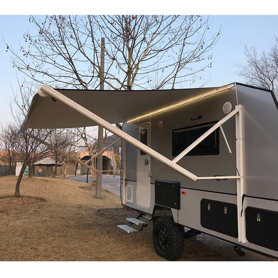 Caravan Accessories Full Cassette Side Awning for Motorhome Van Awning RV Accessories
