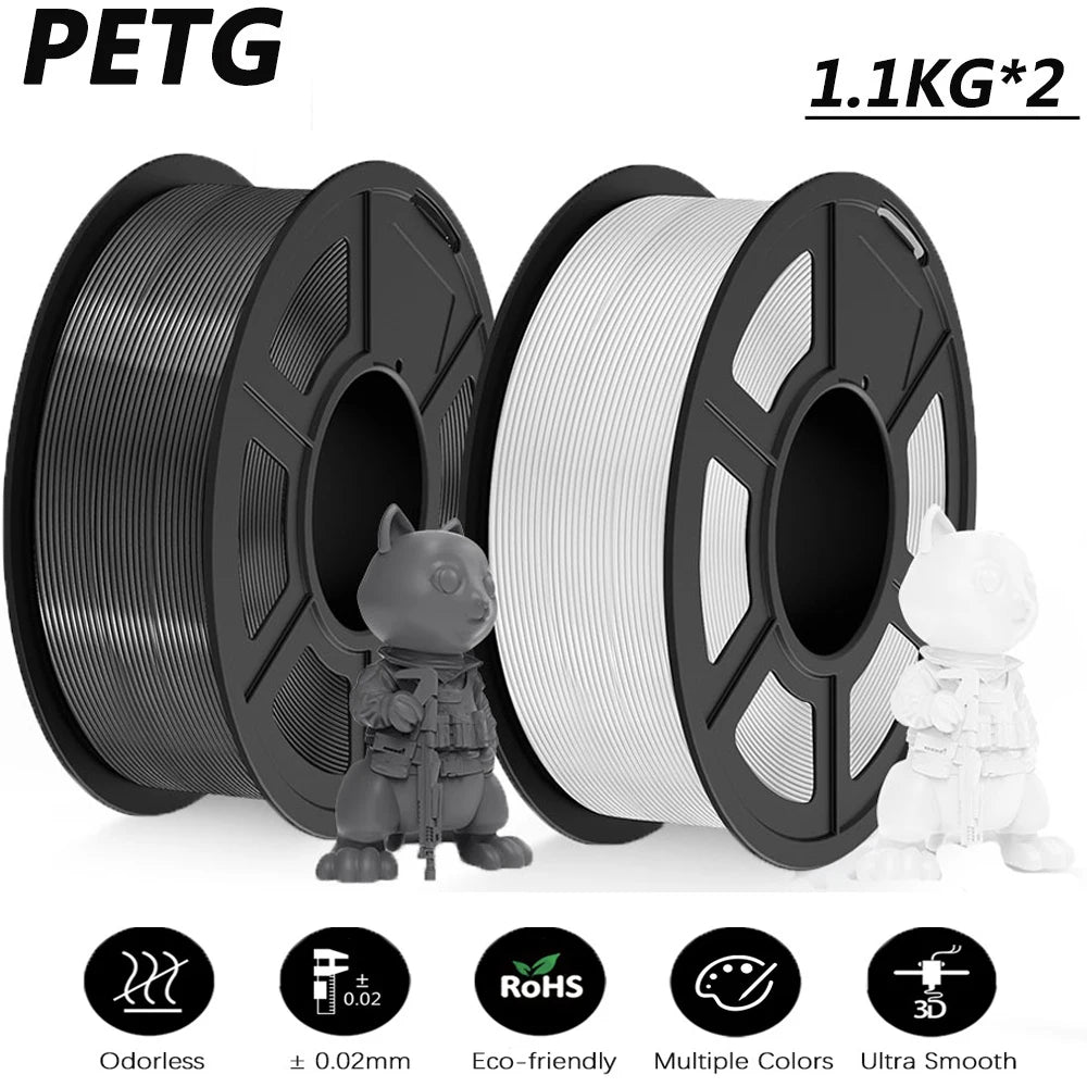 JAYO 3D PETG/ High Speed Matte PETG / PLA Classic/PLA/PLA+/HS PLA/PLA Matte/PLA Meta Printer Filament 1.75mm 3D Printer Filament