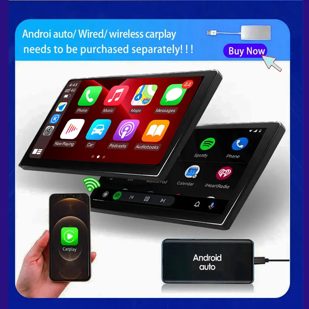 7" Android Auto for Fiat Ducato 2006 - 2016 Car Radio GPS Navigation Player Multimedia Player Wireless Carplay Screem WIFI Fan