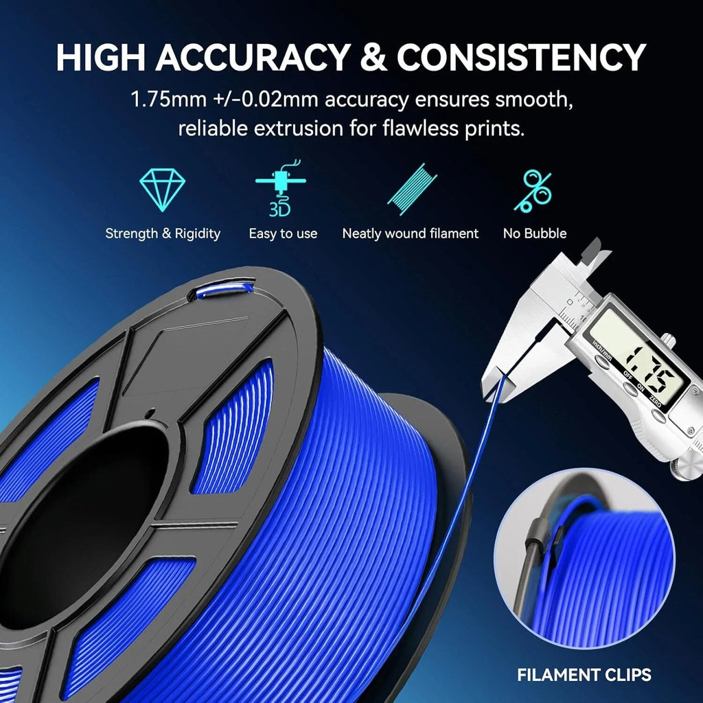 JAYO 3D PETG/ High Speed Matte PETG / PLA Classic/PLA/PLA+/HS PLA/PLA Matte/PLA Meta Printer Filament 1.75mm 3D Printer Filament