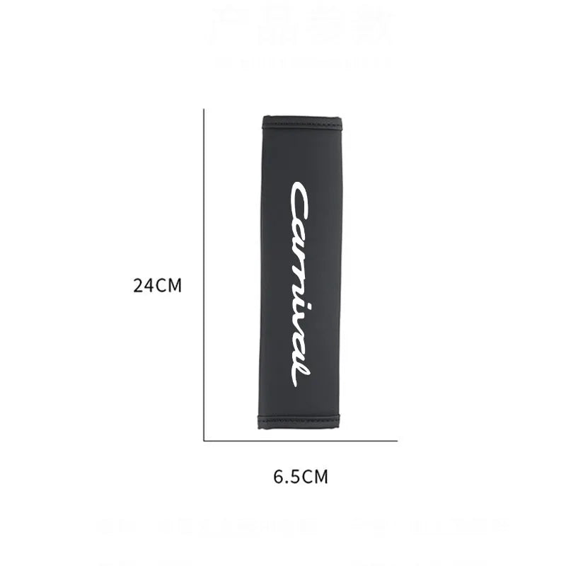 Car Safety Belt Cover Adjustable Seat Belt Cover Shoulder Strap Covers For KIA carnival Accessories Car Shoulder Protector Pad