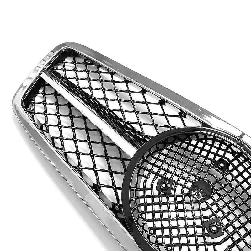 Car Front Grille Grill For Mercedes-Benz C-Class W203 C200 C240 C280 C320 2001-2007 Tuning Accessories ABS Grills