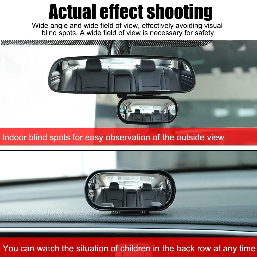 Auto Products New Rear View Auxiliary Mirror Adjustable Reflective Blind Spot mirror Car Accessories Rearview Mirror