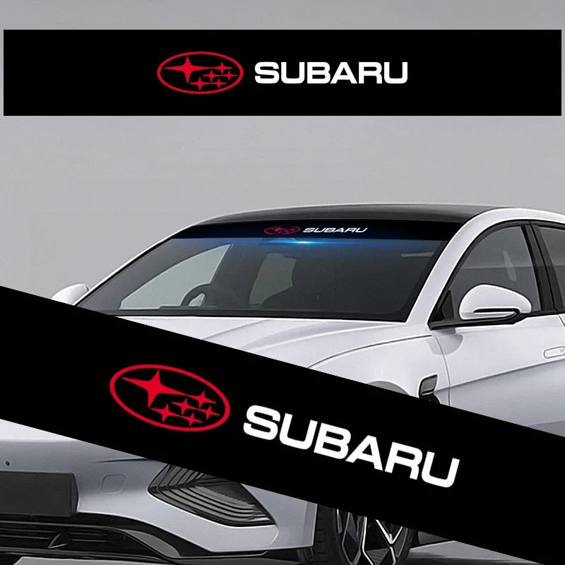 Car Front Rear Windshield Decoration Accessories Stickers For Subaru Forester impreza Outback Legacy Tribecacar Car Accessories