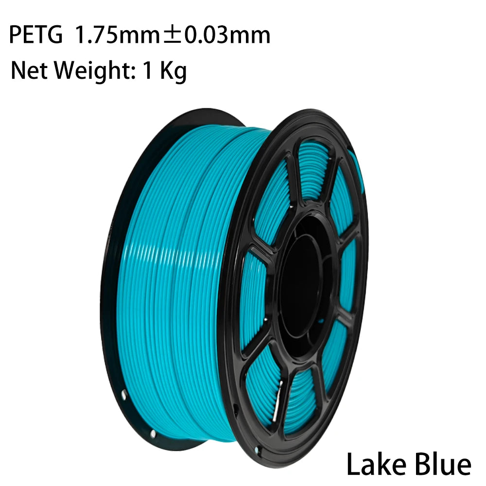 PLA/PETG Colorful 3D Filament Net Weight 1KG High Speed 3D Printer Filament High Flow Speed 3D Printing Mateial Pla 3D Printer