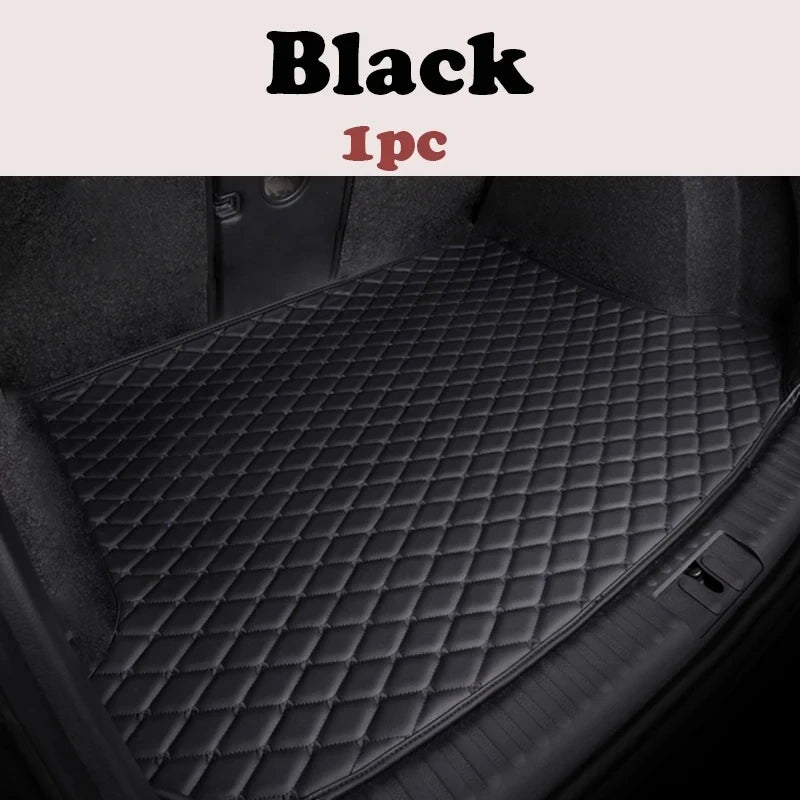 Car Trunk Mats For Hyundai Kona Kauai OS 2018~2022 Waterproof Car Mats Tappetini Auto Car Accessories Interior Car Accessories