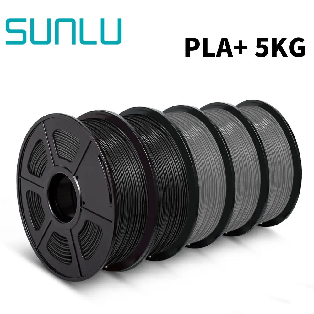 SUNLU PLA/PLA+/PETG/SILK/PLA Matte/ PLA Meta Filament 5KG 1KG/ Roll 1.75mm +/-0.02MM 3D Printer Filament Neatly Wound Filament