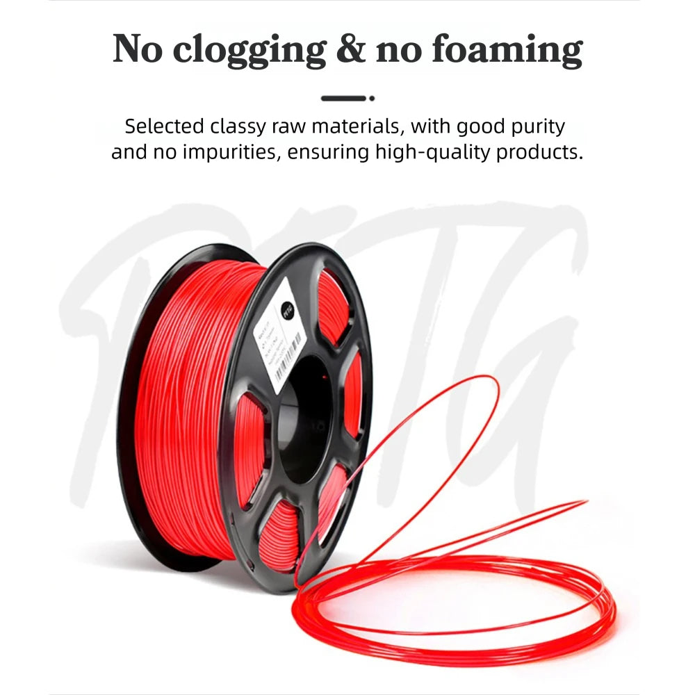 Tideboom 3D PLA/PETG Filament 1.2KG High Speed 3D Printer Filament High Flow Speed Matte Effect 3D Printing Mateial Pla 필라멘트