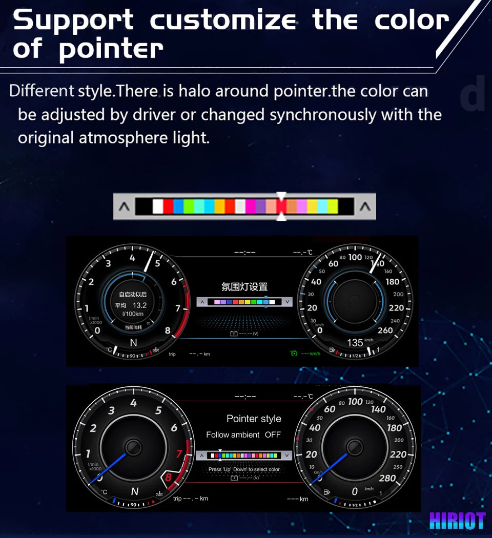 Instrument Cluster Virtual Cockpit Digital Speedometer LCD Dashboard Gauge For Audi TT TTS A3 A4 B8 A5 S5 Q3 Q5 RS4 RS5 A6 A7 Q7