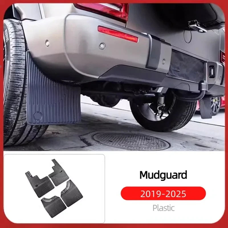 For 2019-2025 Mercedes-Benz G-Class G500, G63, G350, G400, G550, G450 Modification Mudguards, Front And Rear Mudflaps