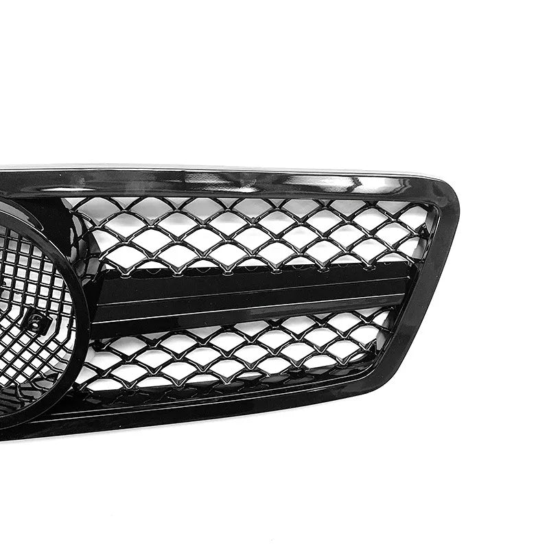 Car Front Grille Grill For Mercedes-Benz C-Class W203 C200 C240 C280 C320 2001-2007 Tuning Accessories ABS Grills