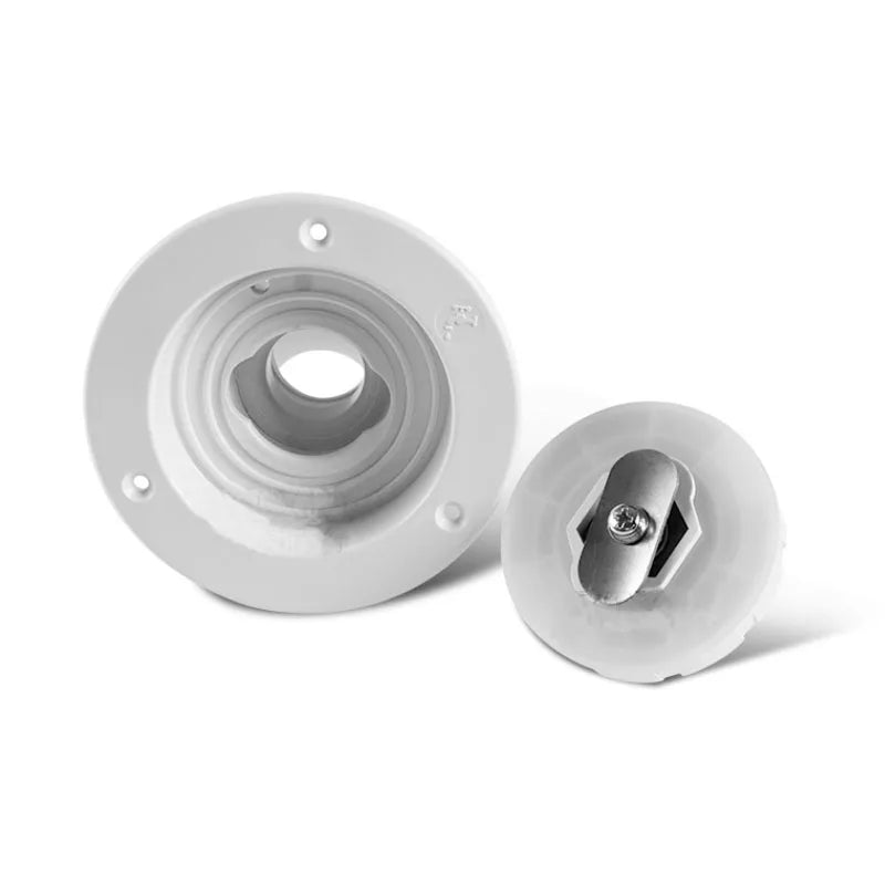 Car Accessories Black/White Round Gravity Water Inlet with Lock RV Accessories Caravan for RV Boat Camper Trailer Exterior Hatch