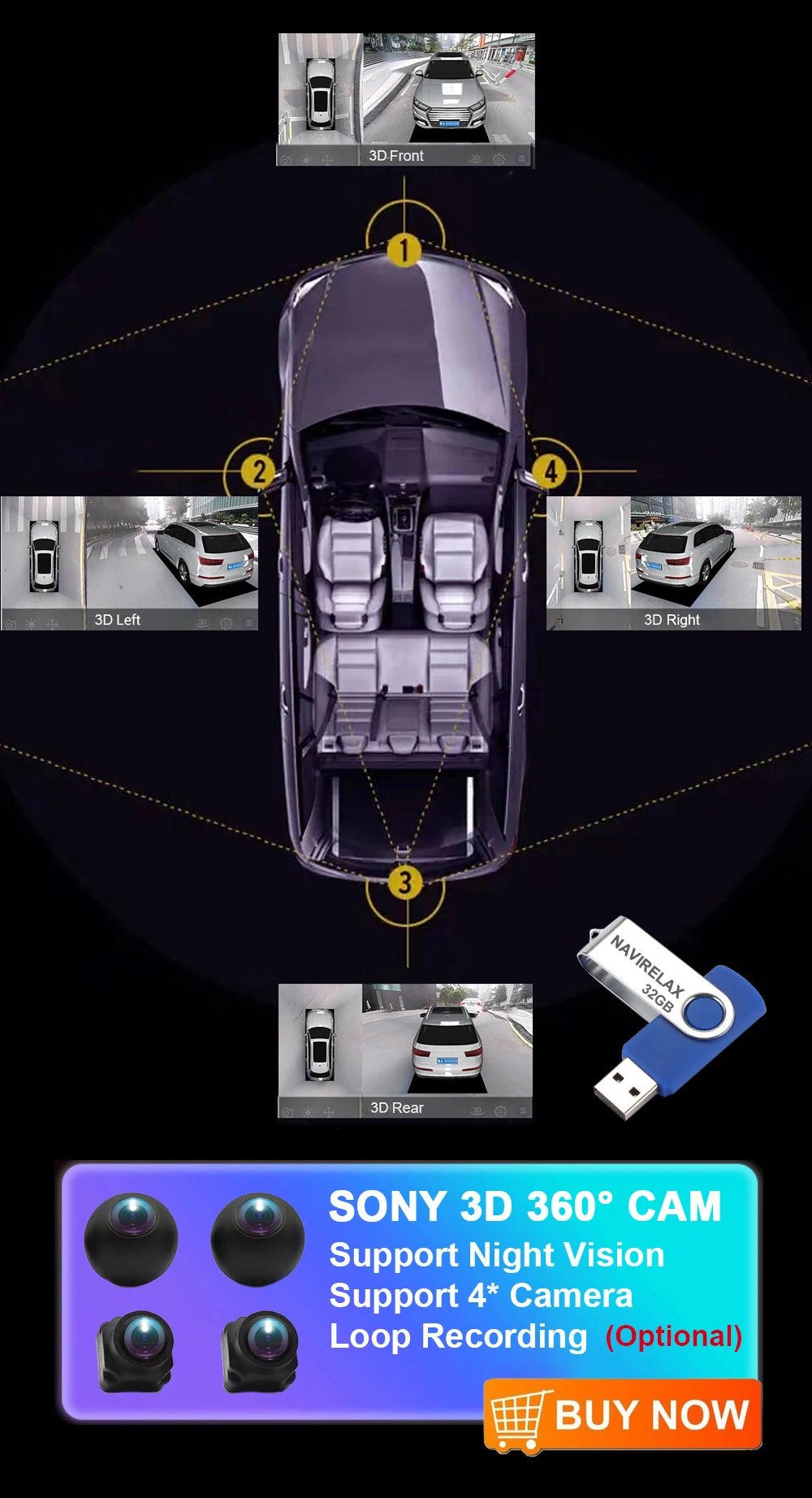 Android 15 For Fiat 500X 2014-2020 2K QLED Stereo Car Radio Multimedia Video Player GPS AI Voice CarPlay Head Unit Navigation 4G