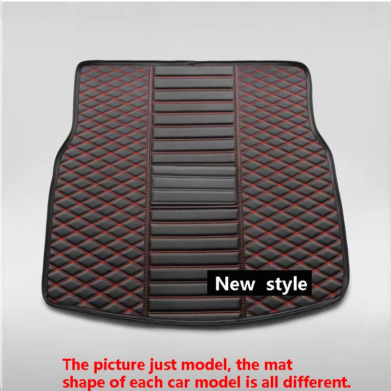 Car Trunk Mats For Hyundai Kona Kauai OS 2018~2022 Waterproof Car Mats Tappetini Auto Car Accessories Interior Car Accessories
