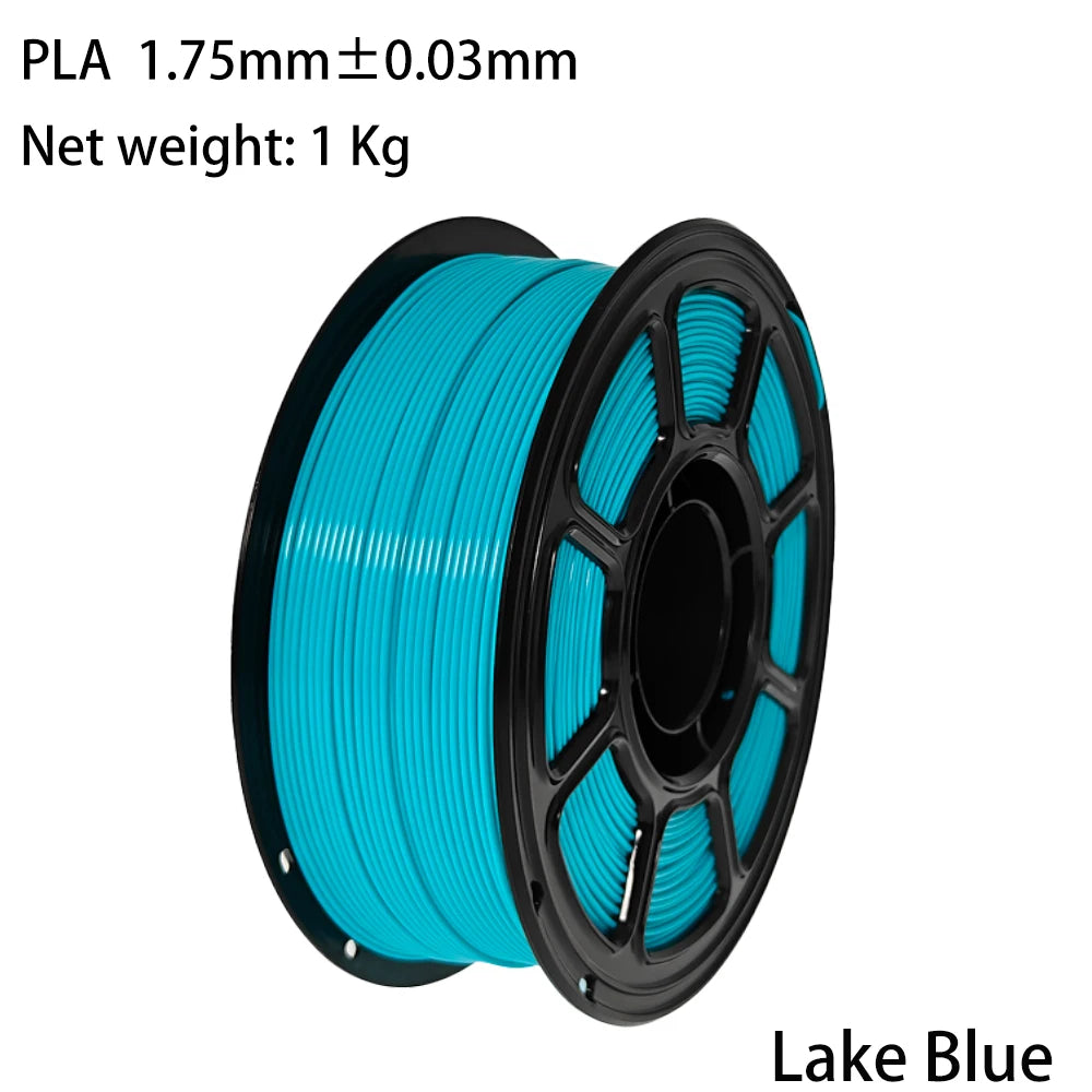 PLA/PETG Colorful 3D Filament Net Weight 1KG High Speed 3D Printer Filament High Flow Speed 3D Printing Mateial Pla 3D Printer