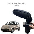 Armrest For Fiat 500L  2012-2017 Leather Custom Fit Center Console Storage Box Vehicle Accessories Comfortable Driving Premium
