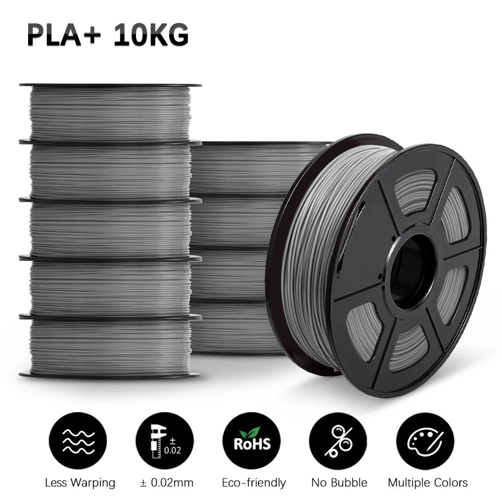 SUNLU 3D Filament PLA/PLA META/PETG/ABS/TPU/PLA MATTE/PLA PLUS 1.75mm 10Roll 1KG/0.5KG 3D Printer Filament for 3D Printer