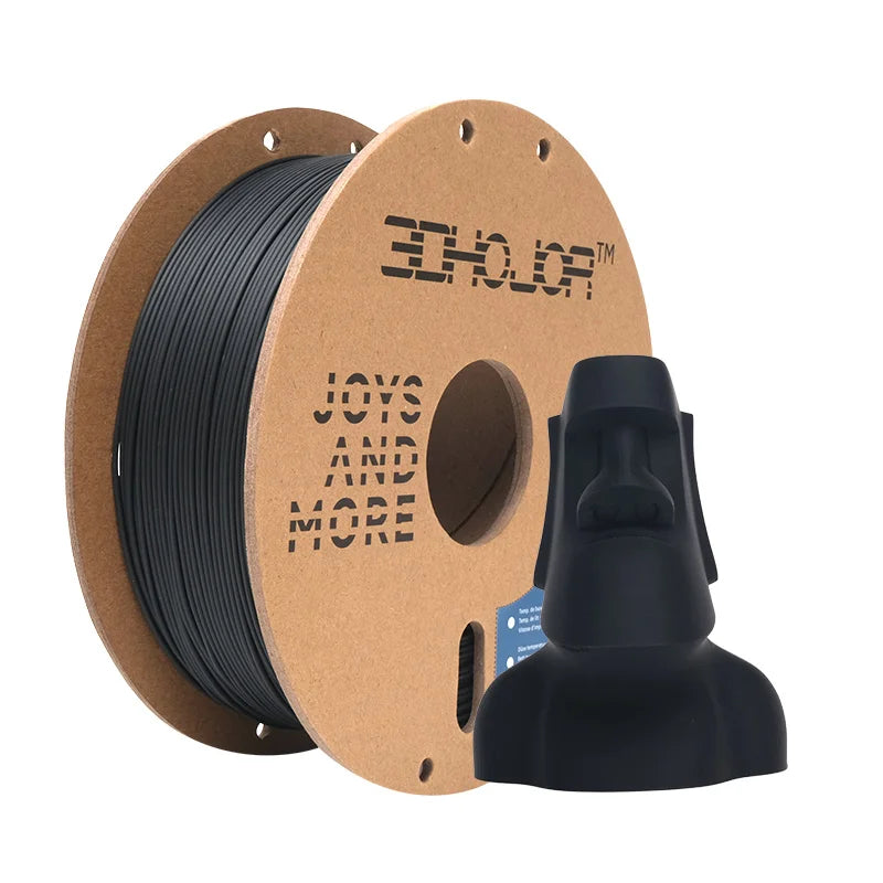 3DHOJOR PLA 3D Printer Filaments 1KG 1.75MM Matte PLA 3D Printing Material Upgraded Matte PLA Filament Multi-Color Filamento PLA