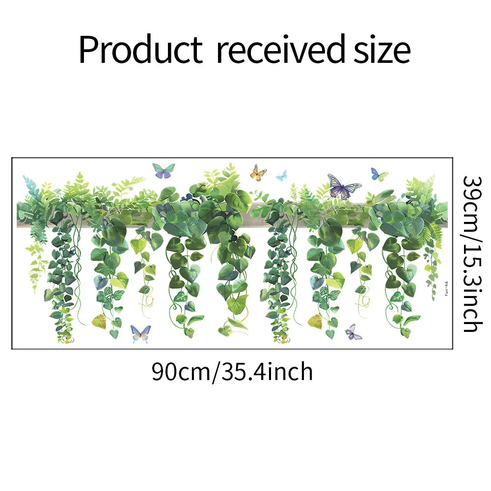 Multiple Flower Shelf Potted Furniture Wall Stickers Home Decor Accessories Living Room Bedroom Decoration Kids Room Wall Decals