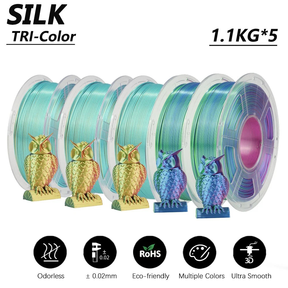JAYO 3D PLA / SILK / PLA META / PETG / PLAMatte / ABS / High Speed PLA/ PLA PLUS 3D Filament 1.75mm Printer Filament 1.1KG/Roll