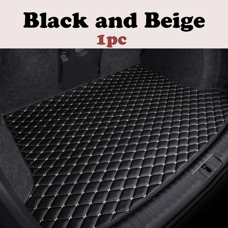 Car Trunk Mats For Hyundai Kona Kauai OS 2018~2022 Waterproof Car Mats Tappetini Auto Car Accessories Interior Car Accessories