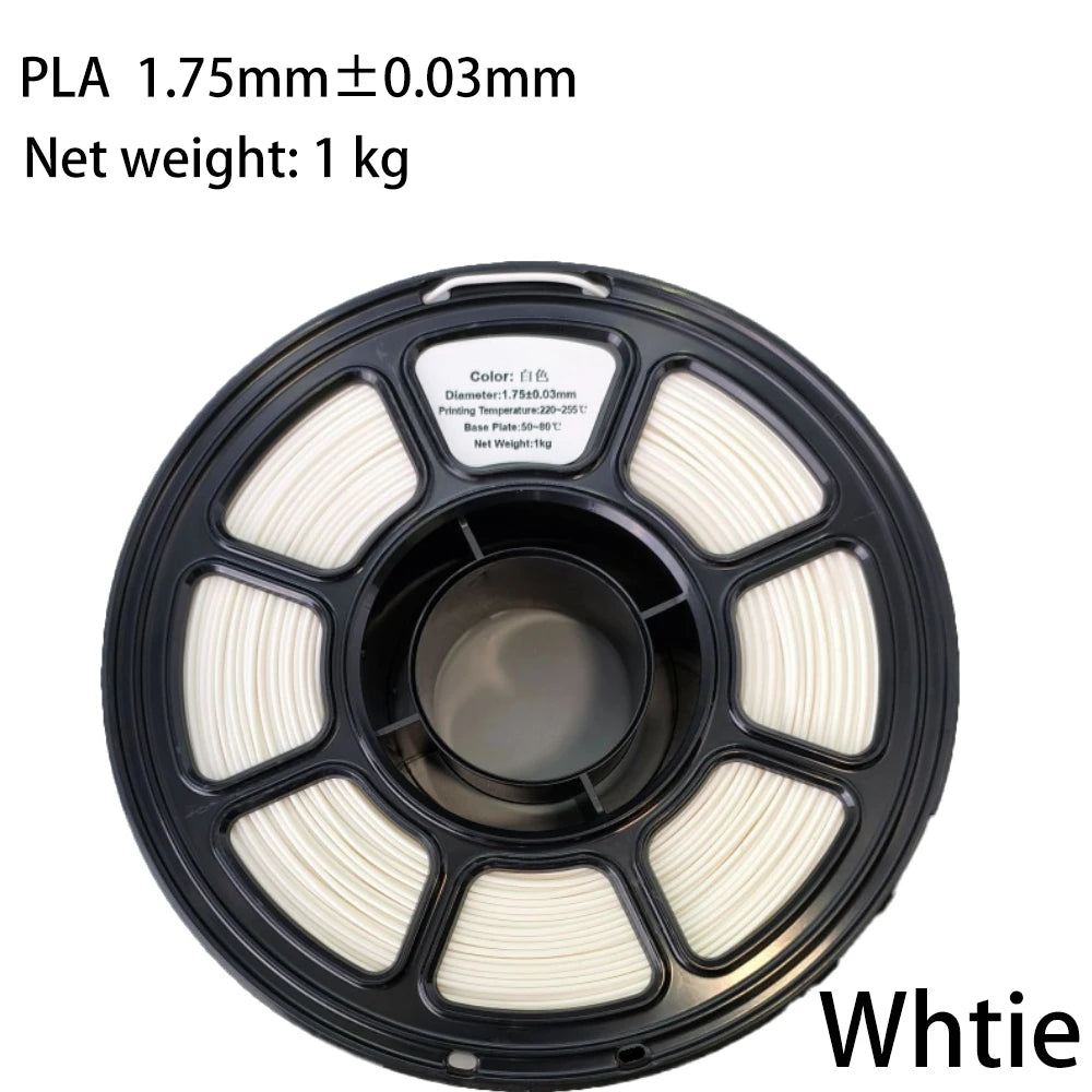 PLA/PETG Colorful 3D Filament Net Weight 1KG High Speed 3D Printer Filament High Flow Speed 3D Printing Mateial Pla 3D Printer