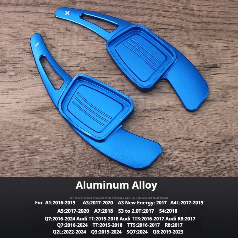 For Audi A1 A3 A4L A5 A7 S3 S4 S5 Q2 Q5L SQ5L Q7 TT TTS R8 Q2L Q3 SQ7 Q8 Car Steering Wheel DSG Shift Paddle Extension