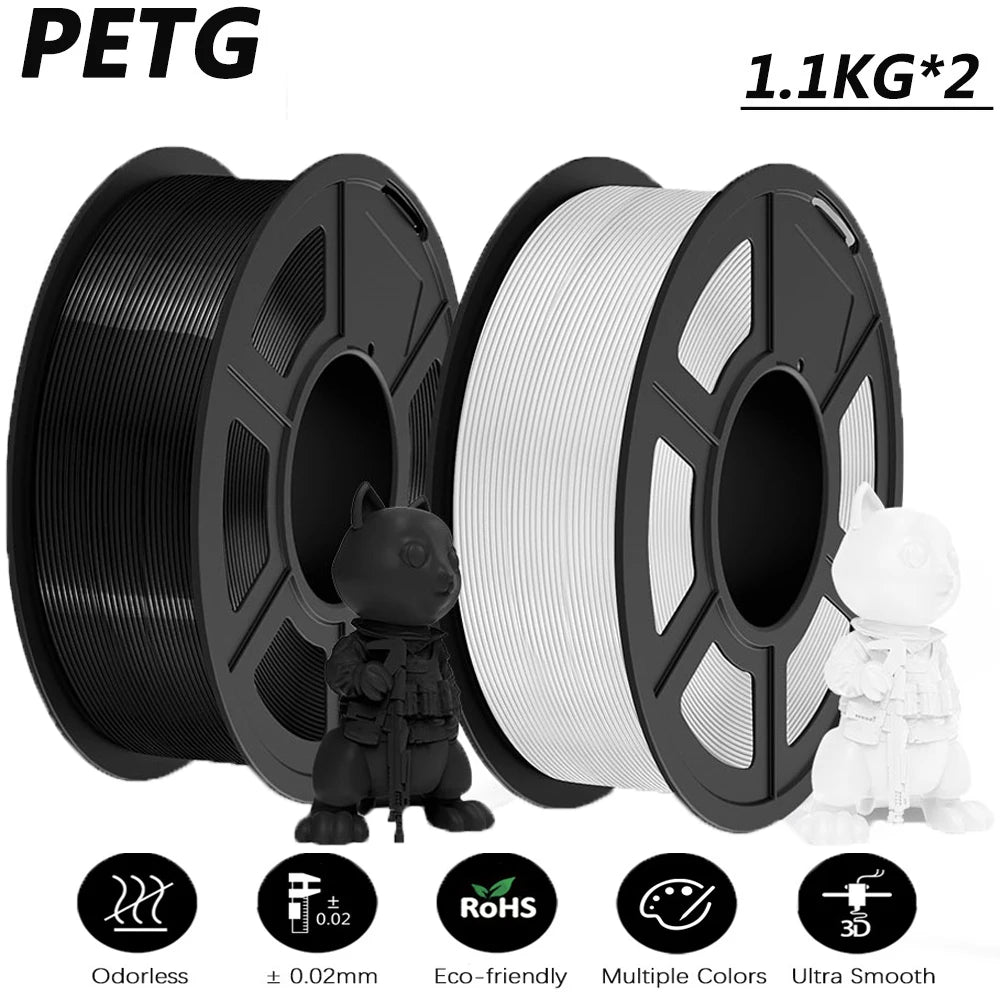 JAYO 3D PETG/ High Speed Matte PETG / PLA Classic/PLA/PLA+/HS PLA/PLA Matte/PLA Meta Printer Filament 1.75mm 3D Printer Filament