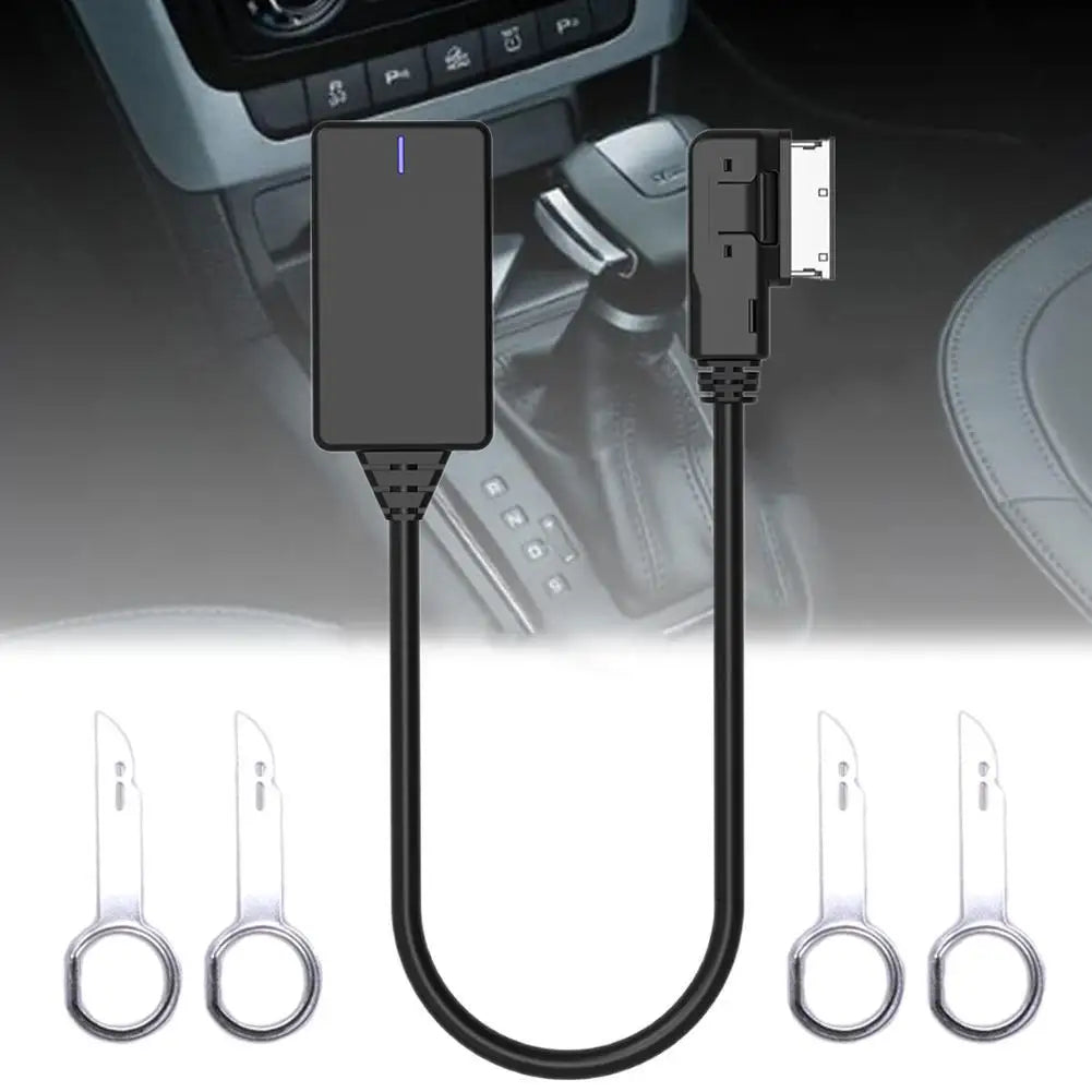 AMI MMI MDI Wireless Aux Bluetooth Adapter Cable Audio Music Auto Bluetooth For Audi A3 A4 B8 B6 Q5 A5 A7 R7 S5 Q7 A6L A8L L1W4