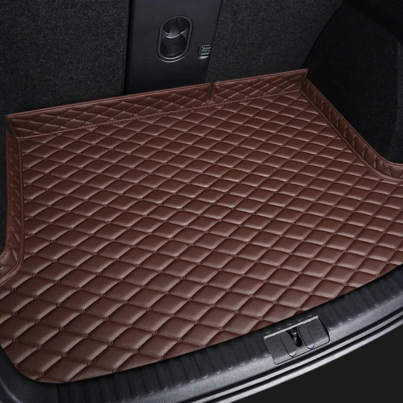 Car Trunk Mats For Hyundai Kona Kauai OS 2018~2022 Waterproof Car Mats Tappetini Auto Car Accessories Interior Car Accessories