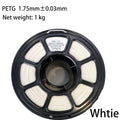 PLA/PETG Colorful 3D Filament Net Weight 1KG High Speed 3D Printer Filament High Flow Speed 3D Printing Mateial Pla 3D Printer