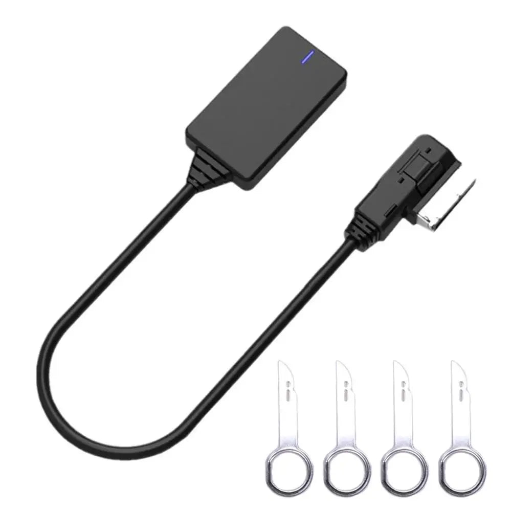 AMI MMI MDI Wireless Aux Bluetooth Adapter Cable Audio Music Auto Bluetooth For Audi A3 A4 B8 B6 Q5 A5 A7 R7 S5 Q7 A6L A8L L1W4