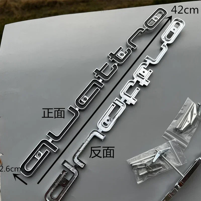 for Audi ABS Car Accessories Quattro Logo RS3 RS5 A6 RS4 RS6 A7 A8 Q3 Q5 RS7 A3 A4 A5 Q7 S3 S7 Front Grille Emblem Badge Styling