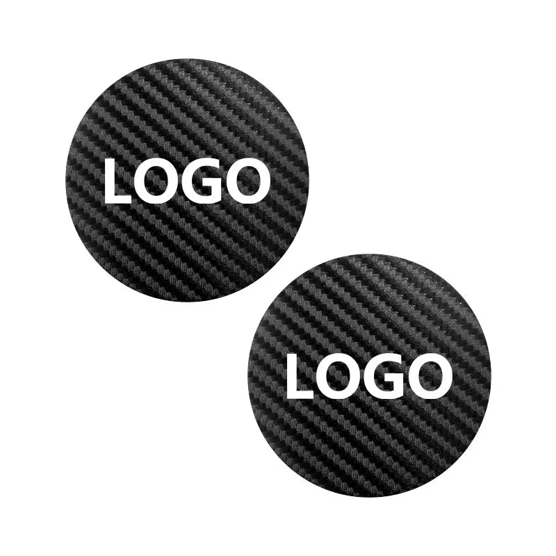 2Pcs Car Leather Coaster Mat Anti-slip Water Cup Pad For Audi A1 A3 A4 A5 A6 A7 A8 Q2 Q3 Q5 Q7 Q8 B6 B8 B9 C5 C7 TT S1 S7 S3 RS6