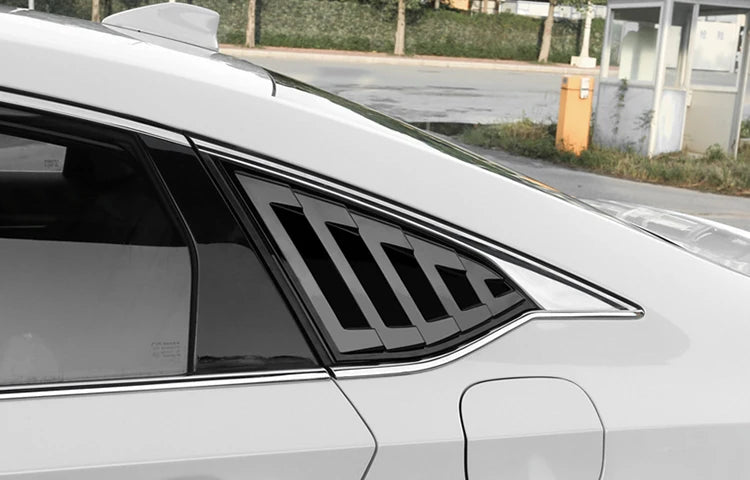 For Honda Accord 10th Gen Accessories 2018 2019 2020 2021 2022 Sport Style Air Vent Cover Rear Side Window Louvers