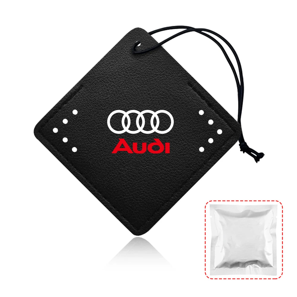 Car Air Freshener Rearview Mirror Pendant Aromatherapy Sachet For Audi A3 A4 A4L A5 B3 B4 B5 B6 B7 B8 RS3 Quattro C5 C6 C7 C5 C6
