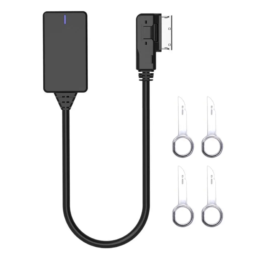 AMI MMI MDI Wireless Aux Bluetooth Adapter Cable Audio Music Auto Bluetooth For Audi A3 A4 B8 B6 Q5 A5 A7 R7 S5 Q7 A6L A8L L1W4