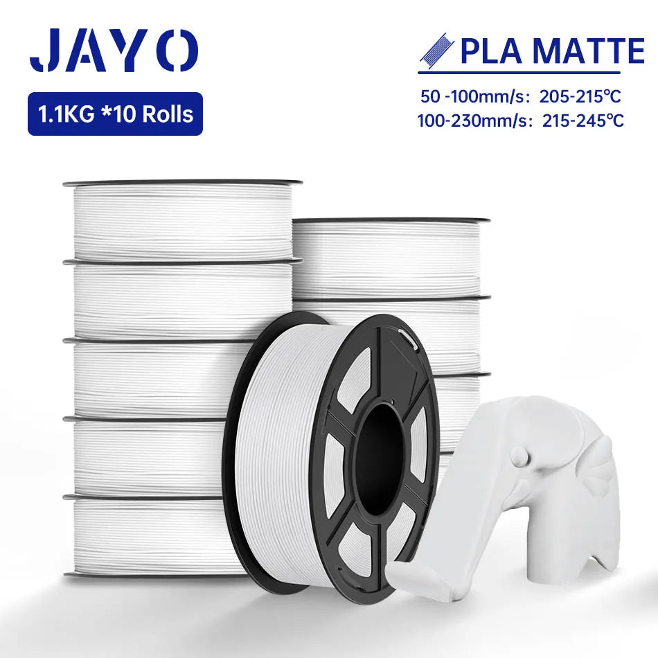 JAYO 3d Filament petg/ pla plus/ pla/PLAMeta /SILK PLA+ 1.75MM PLA 3D Filament for FDM 3D Printer TPU SILK 3D Printing Materials