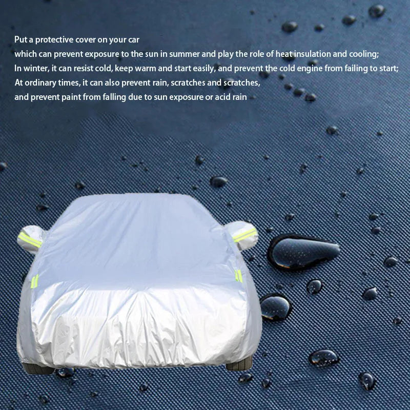 For KIA Sportage  Outdoor Protection Full Car Cover Snow Covers Sunshade Waterproof Dustproof Exterior Car accessories
