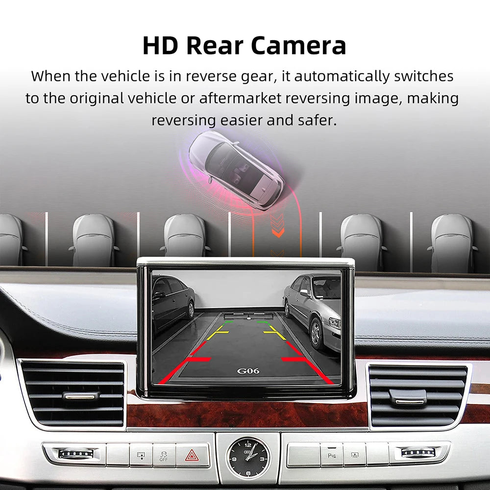 Wireless CarPlay Android auto for Audi A8 2010-2017 6.5"/7" Screen MMI 3G with CarPlay & Android Auto Retrofit Kit