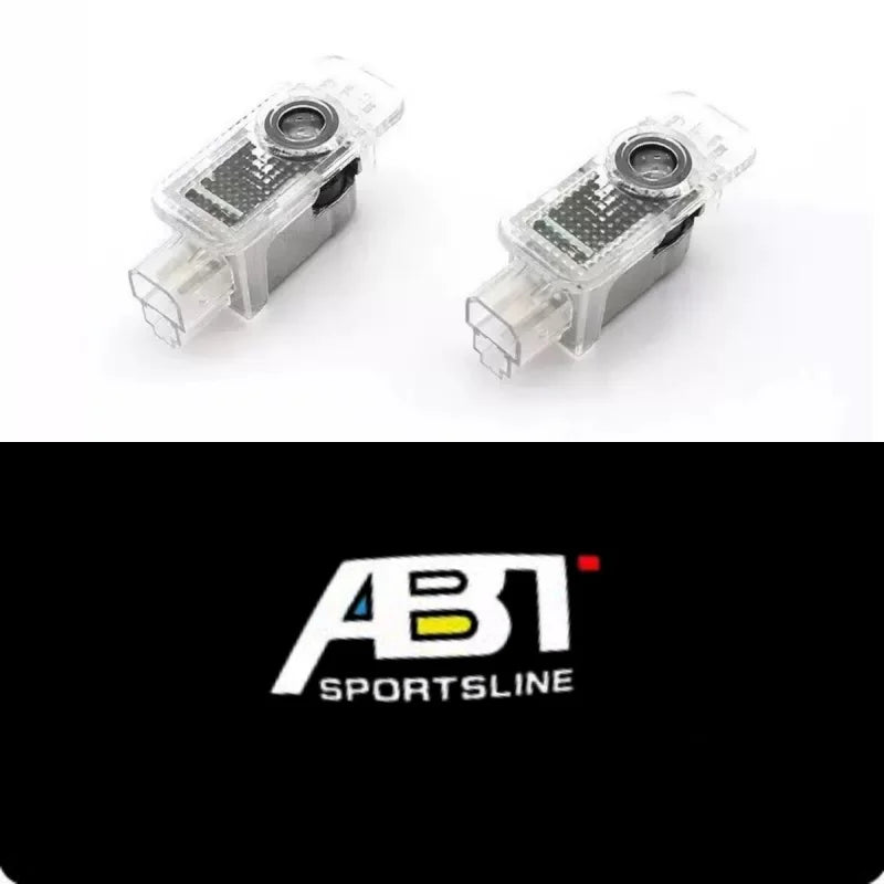 ABT for Audi A1 A6 C8 A4 B5 B6 B7 B8 B9 S3 S4 S5 RS3 8U Q3 Q5 8R Q7 Q8 TT A3 8V V8 8P A5 A7 A8 LED Car Door Projector Light