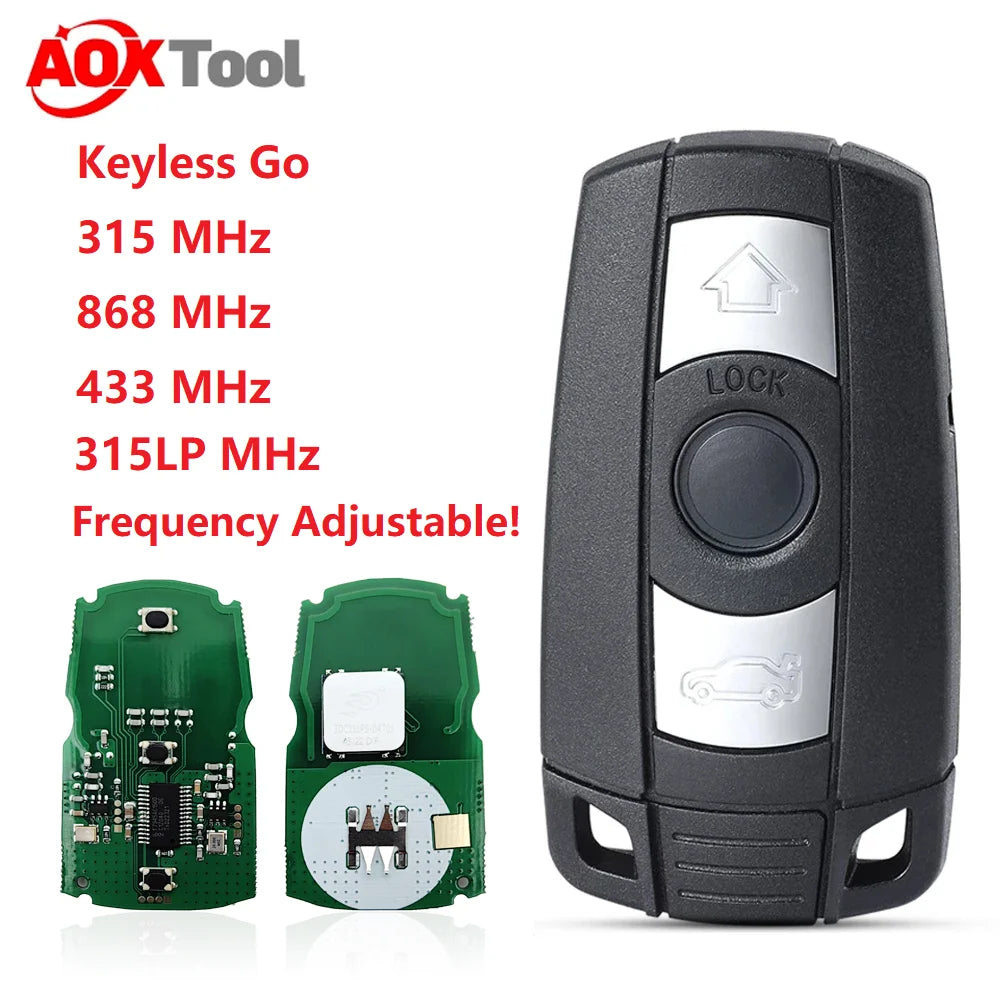 Non-Keyless 315/315LP/433/868Mhz for BMW CAS3 System aftermarket BMW KEY BMW remote KR55WK49186 KR55WK49127 KR55WK49123