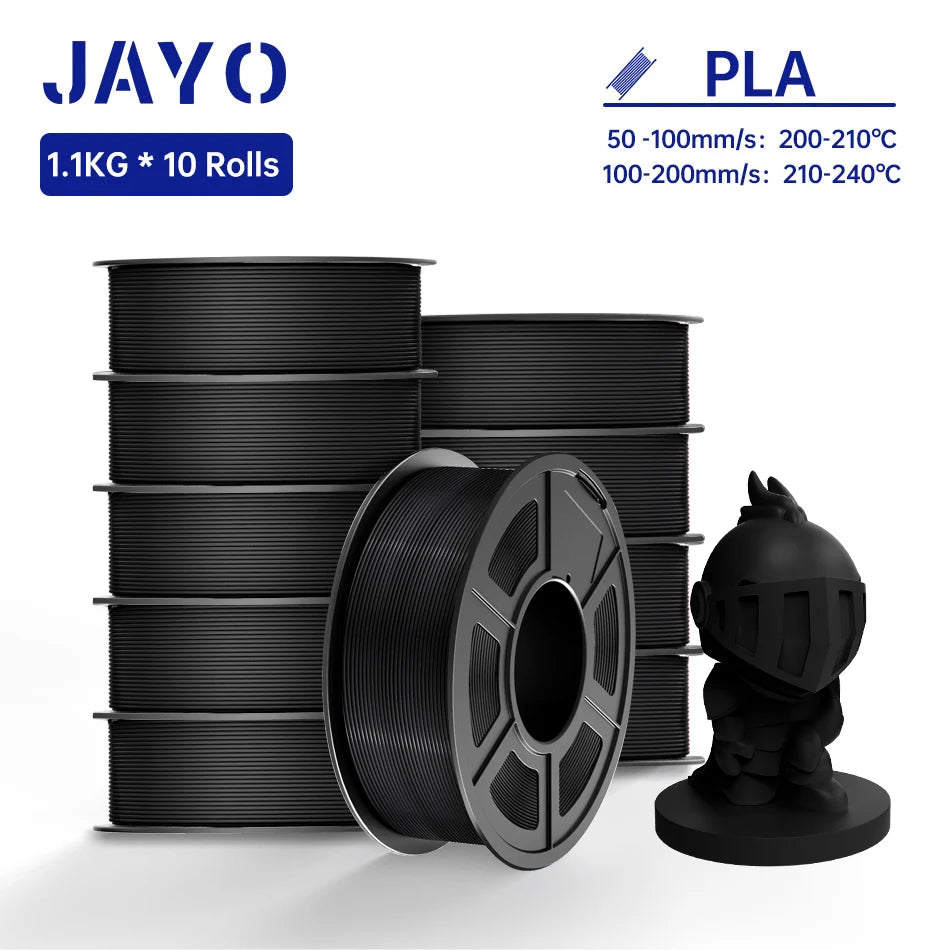 JAYO 3d Filament petg/ pla plus/ pla/PLAMeta /SILK PLA+ 1.75MM PLA 3D Filament for FDM 3D Printer TPU SILK 3D Printing Materials