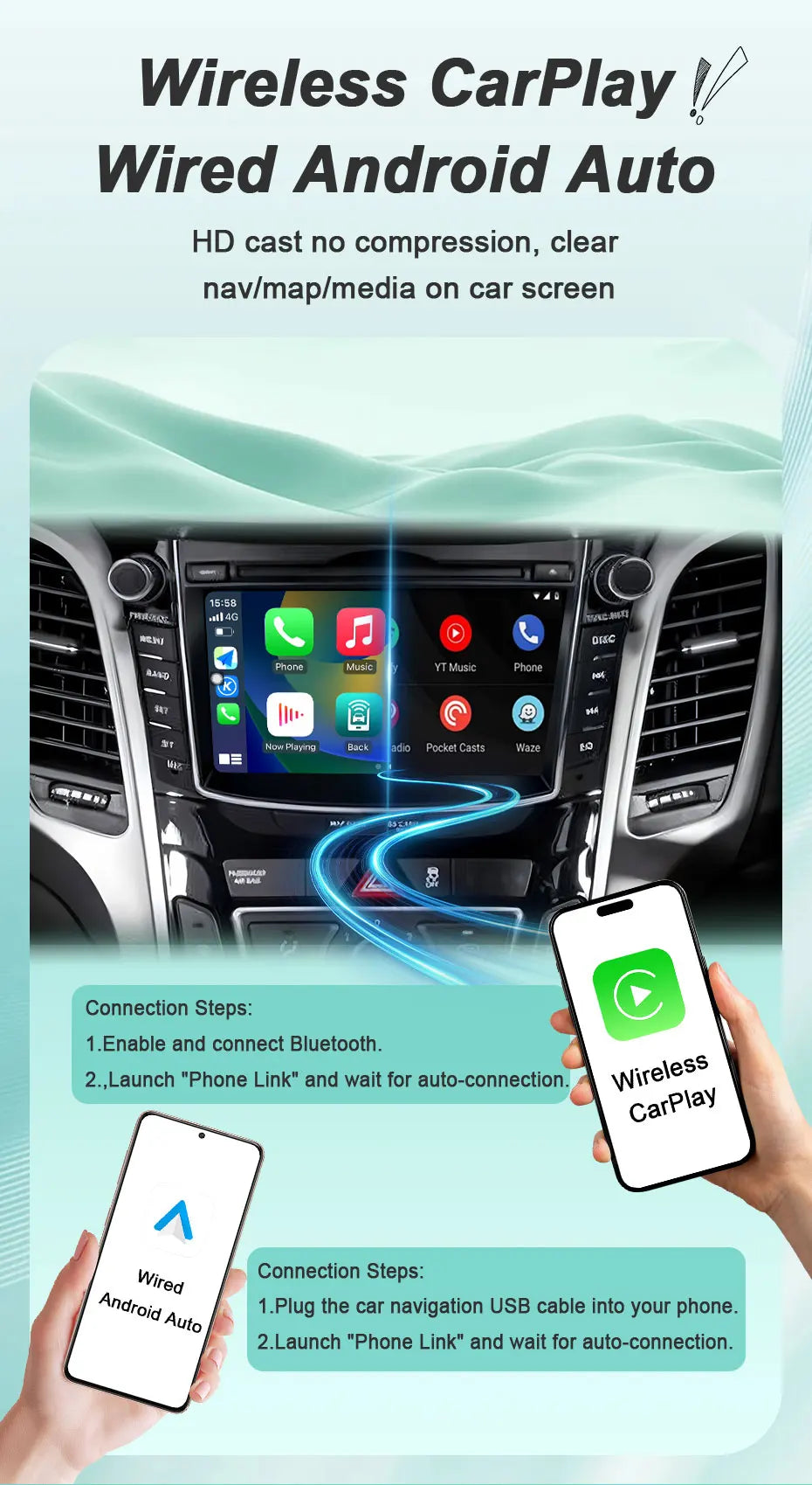 Android 16 Car Radio For Fiat 500 2016-2019 7inch Touch Screen Multimedia Player GPS Navi BT WiFi FM Radio Mirror Link Head Unit