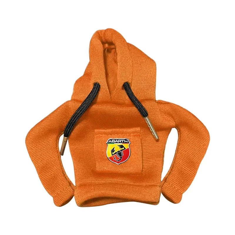 Car Gear Shift Lever Knob Sweatshirt Cover Auto Shift Cover For Fiat Abarth 500 595 124 Becquet Fiat Punto Ducato Palio Grande