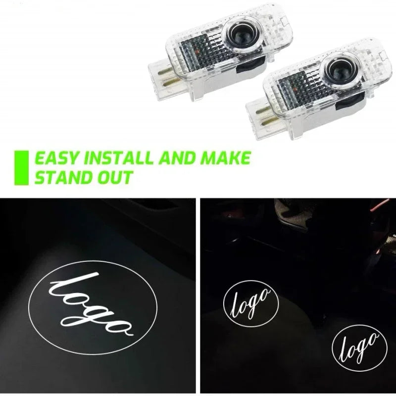 ABT for Audi A1 A6 C8 A4 B5 B6 B7 B8 B9 S3 S4 S5 RS3 8U Q3 Q5 8R Q7 Q8 TT A3 8V V8 8P A5 A7 A8 LED Car Door Projector Light