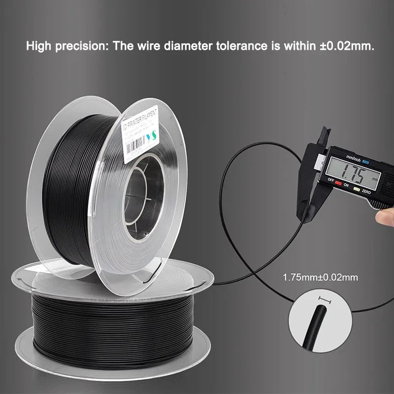 Special Engineering Conductive PLA 3D Printer Filament High Speed Printing Anti-static Plastic Material