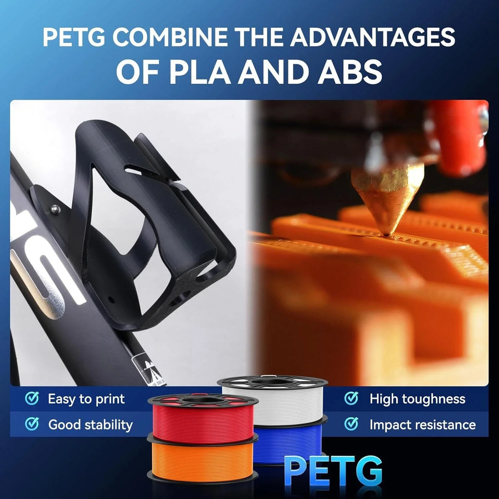JAYO 3D PETG/ High Speed Matte PETG / PLA Classic/PLA/PLA+/HS PLA/PLA Matte/PLA Meta Printer Filament 1.75mm 3D Printer Filament